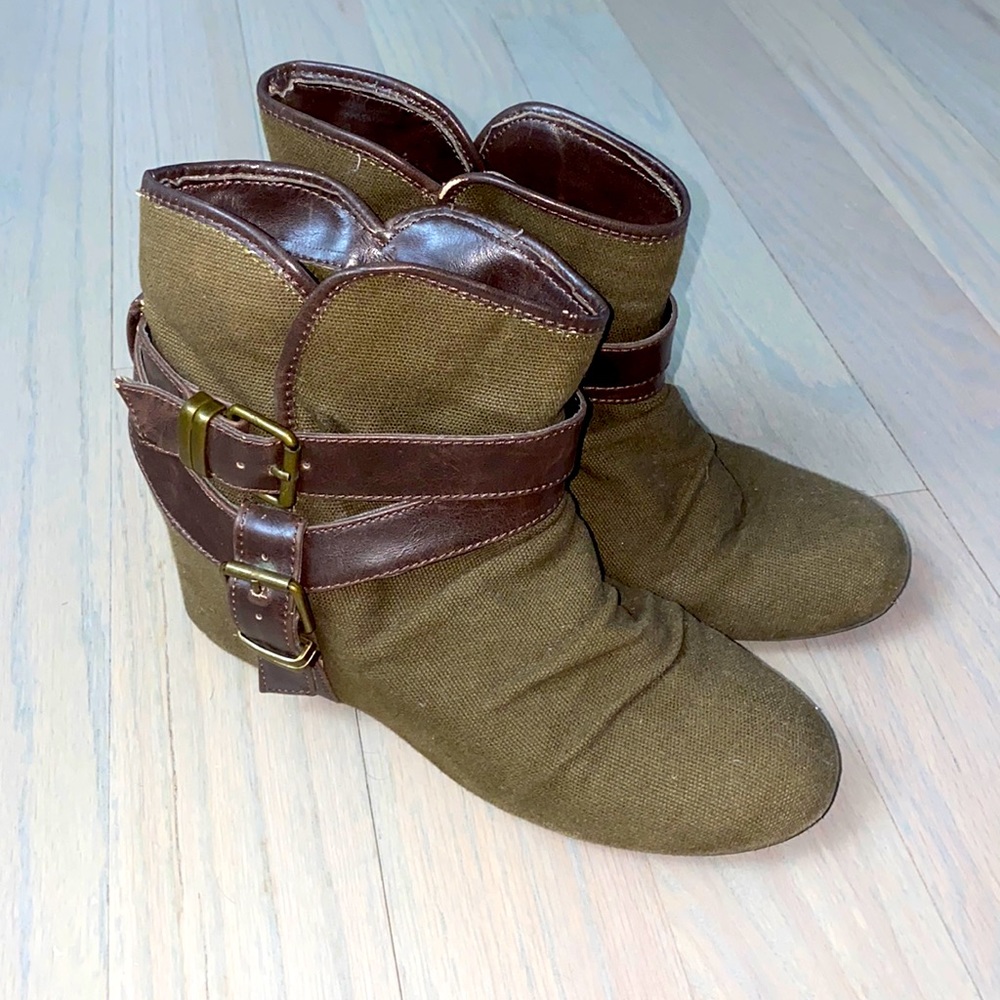 Hidden Wedge Boots